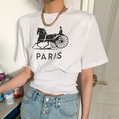 파리 반팔 티셔츠   2101262